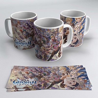 Caneca Genshin Impact   - Mod.02